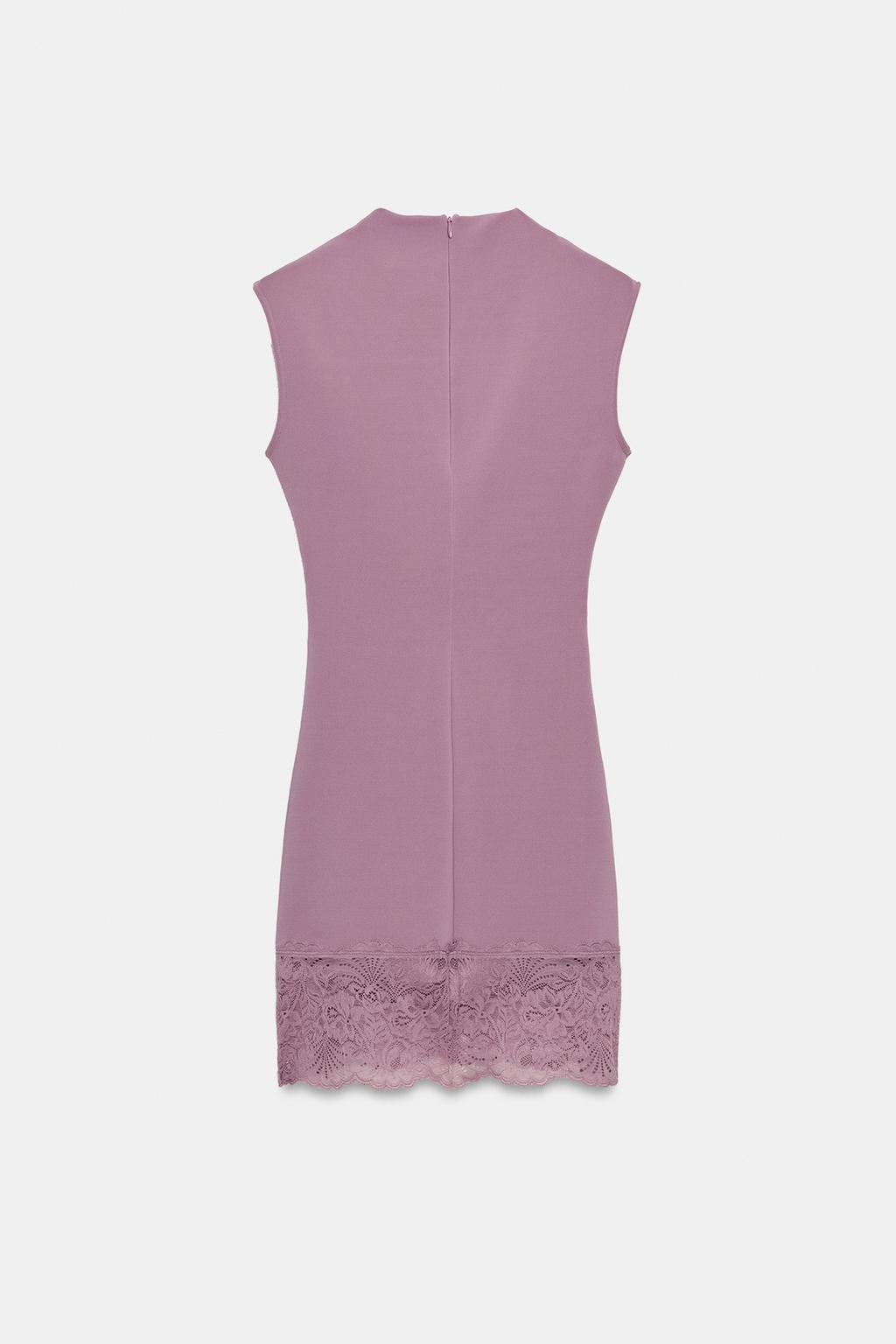 SCULPT LACE DRESS