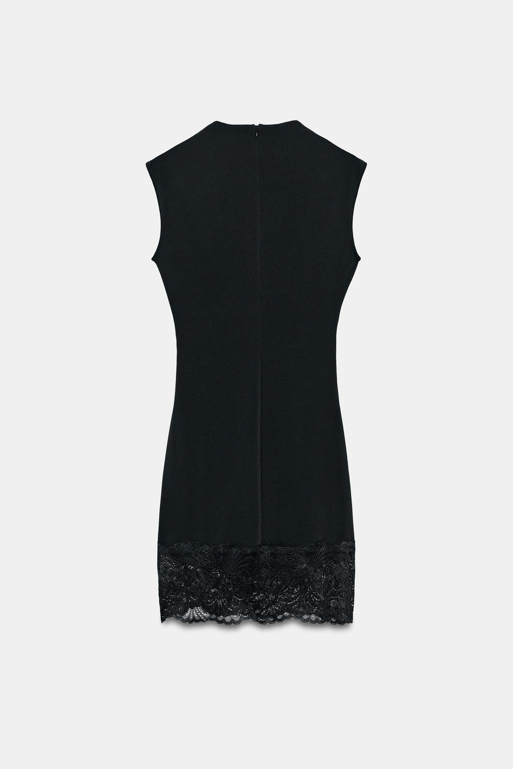 SCULPT LACE DRESS