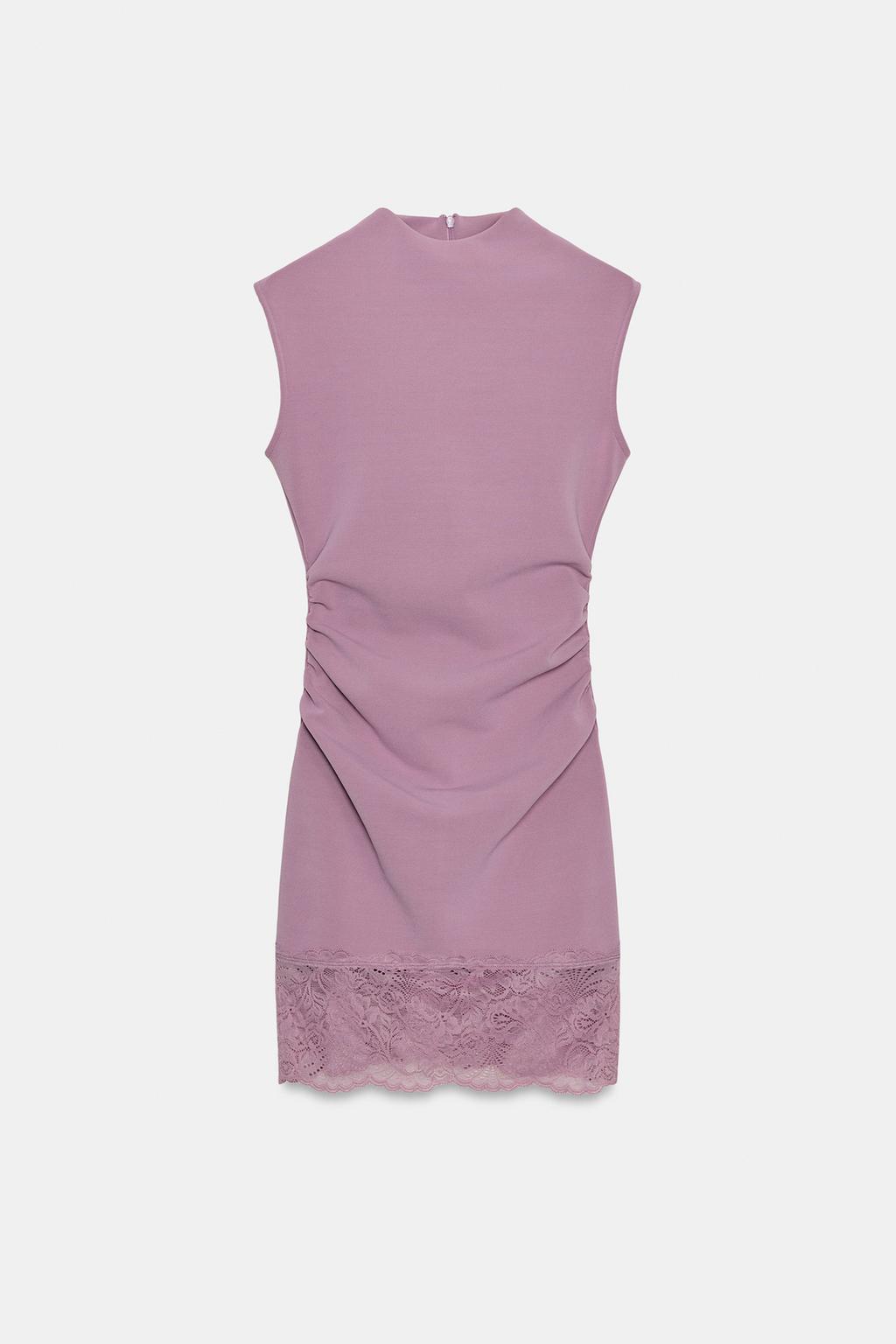 SCULPT LACE DRESS