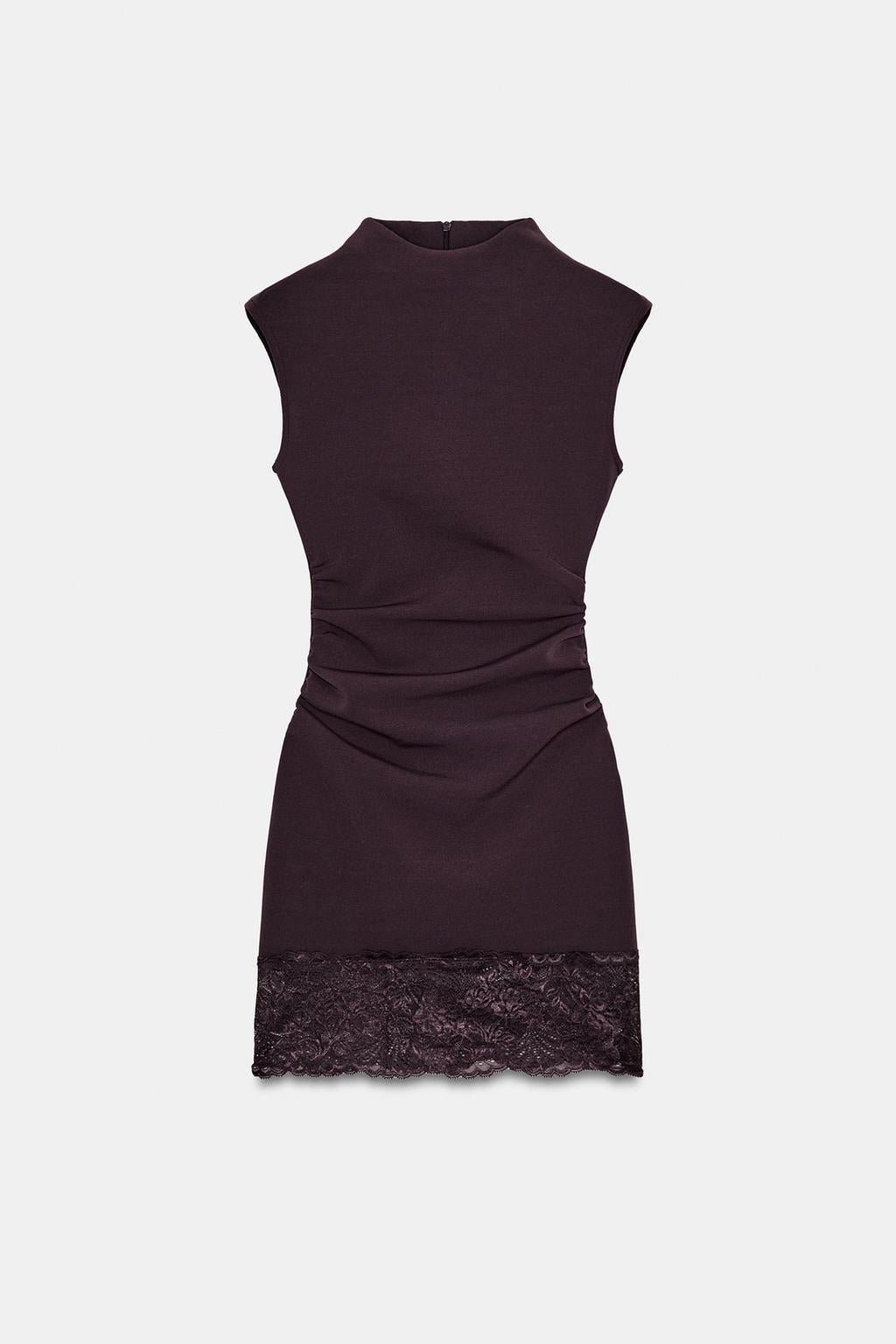 SCULPT LACE DRESS
