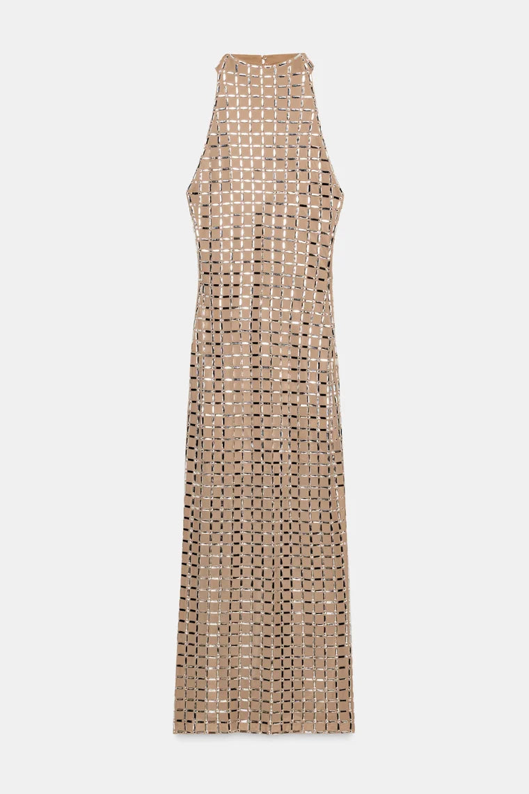 SPARKLY MESH DRESS