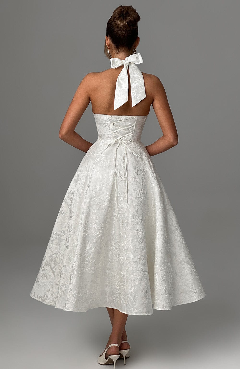 Ara | Halter Midi Dress