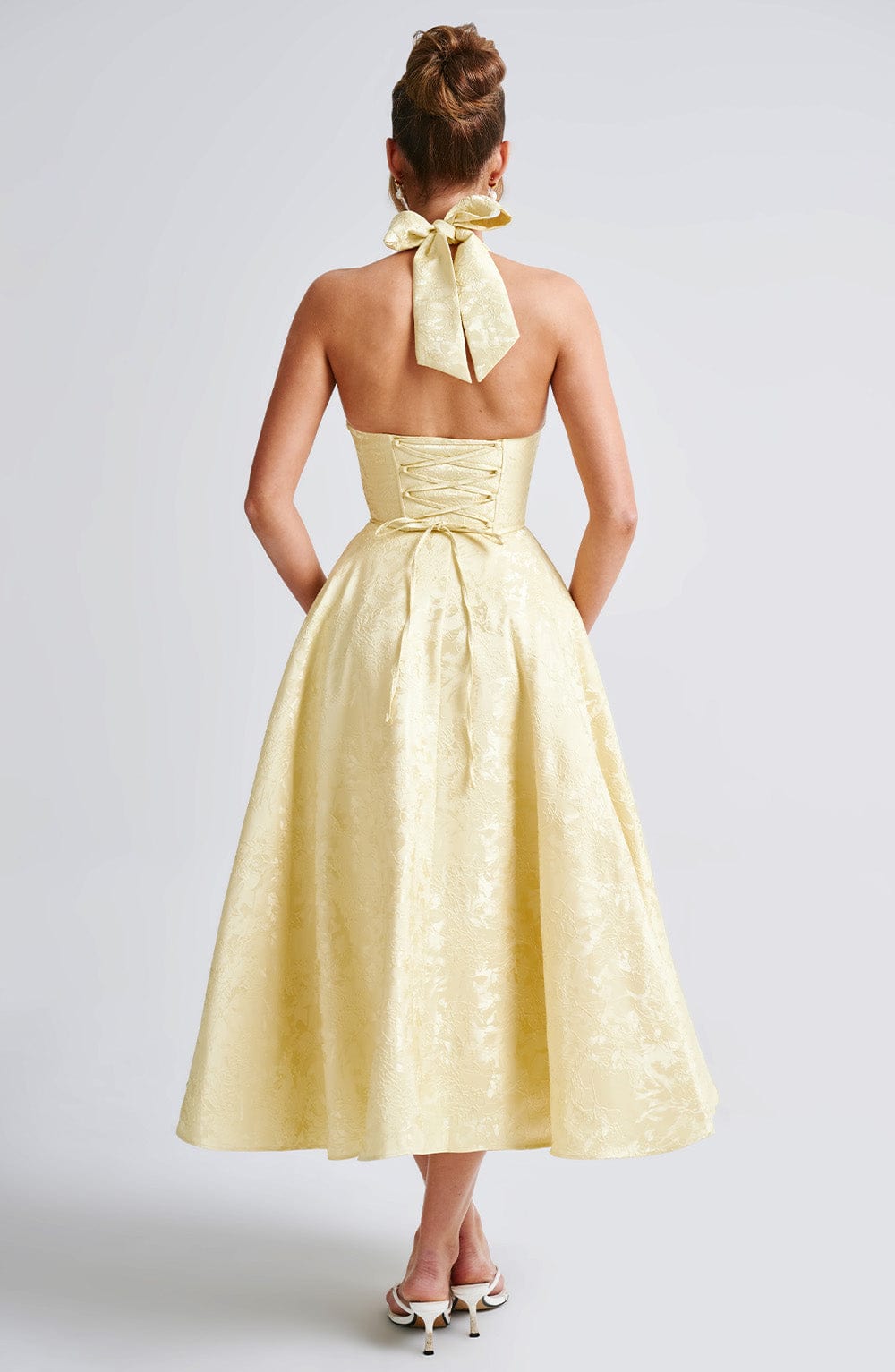 Ara | Halter Midi Dress